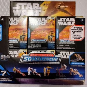 Brand New Star Wars Micro Galaxy Sduadron Scout Class Series 2 Lot Of 12